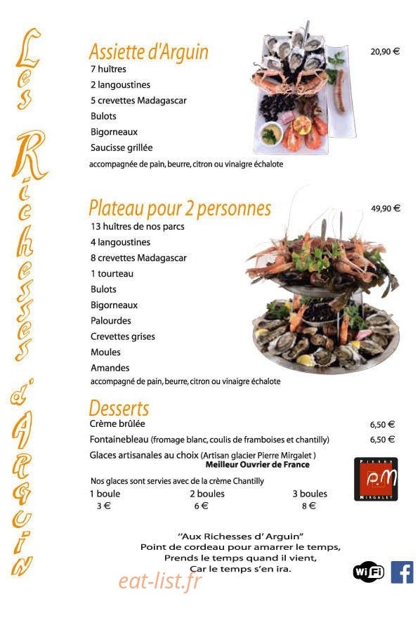 Les Richesses d'Arguin — carte page 3