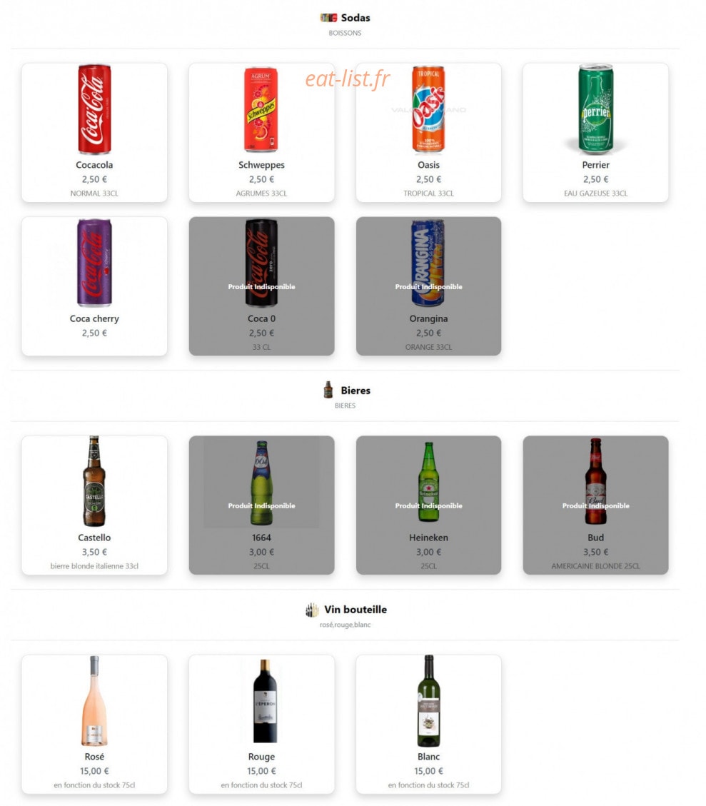 Lucifer Pizza — carte page 2