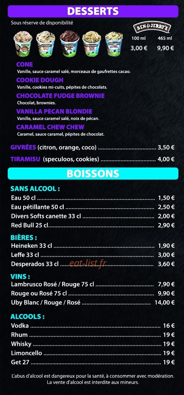 Kart Pizza à Le Teich menu et photos