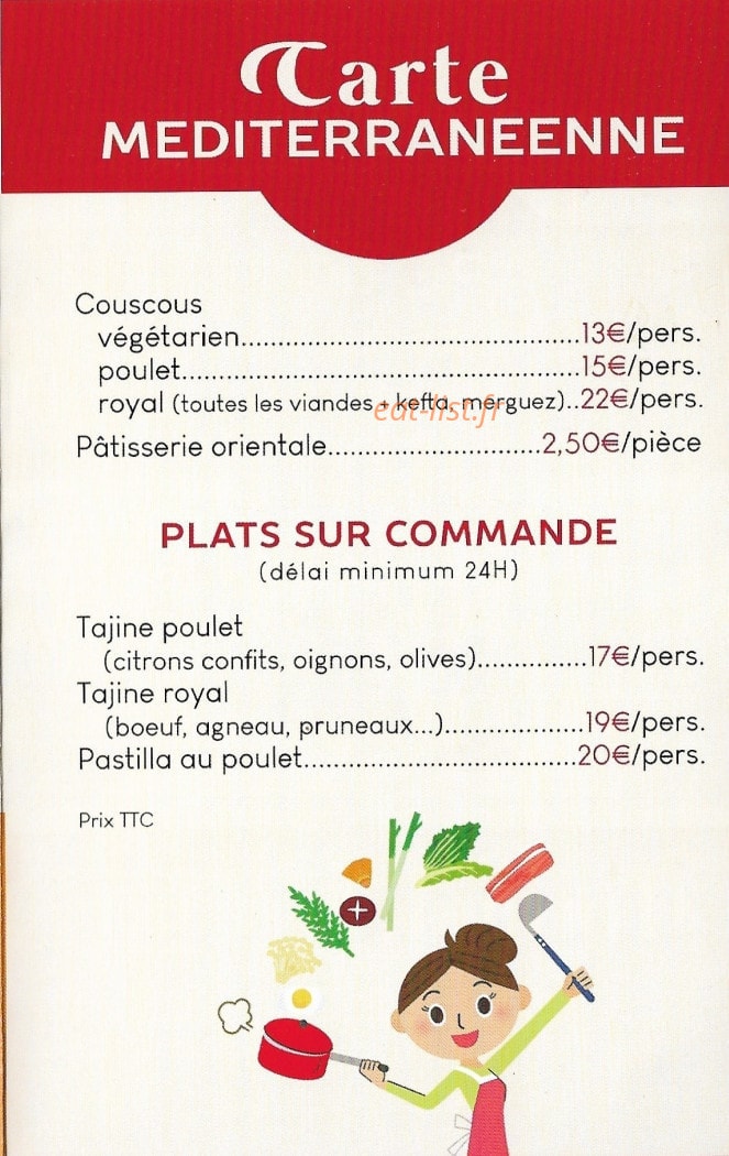 Le Touk touk — carte page 3