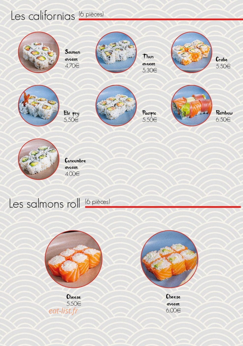 OJbento — carte page 4