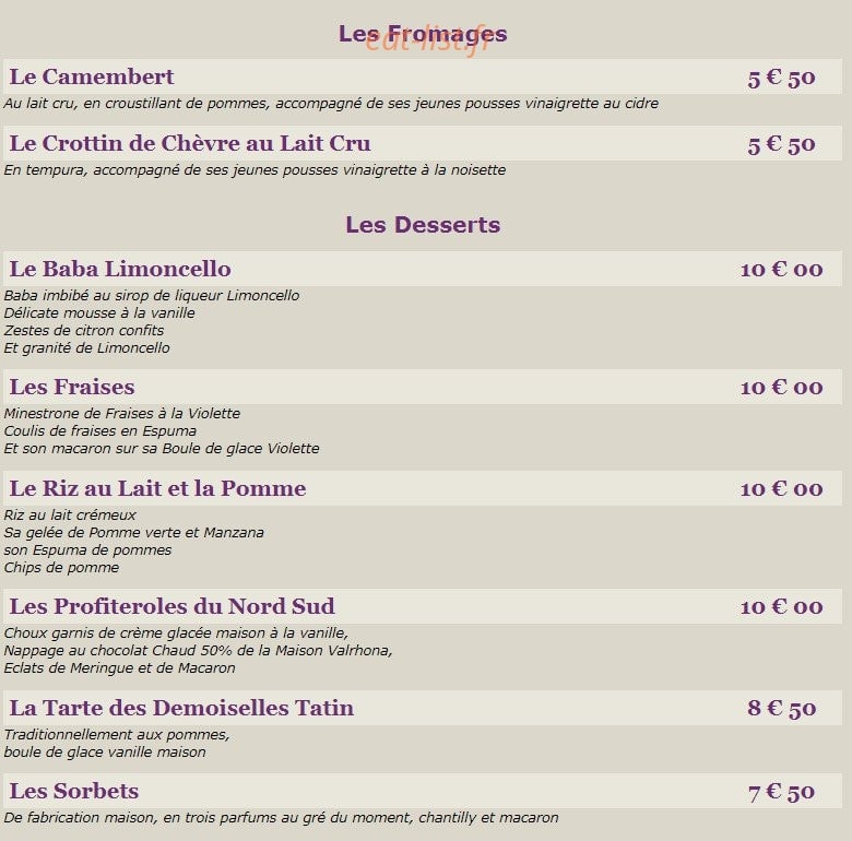 Le Nord Sud — carte page 3