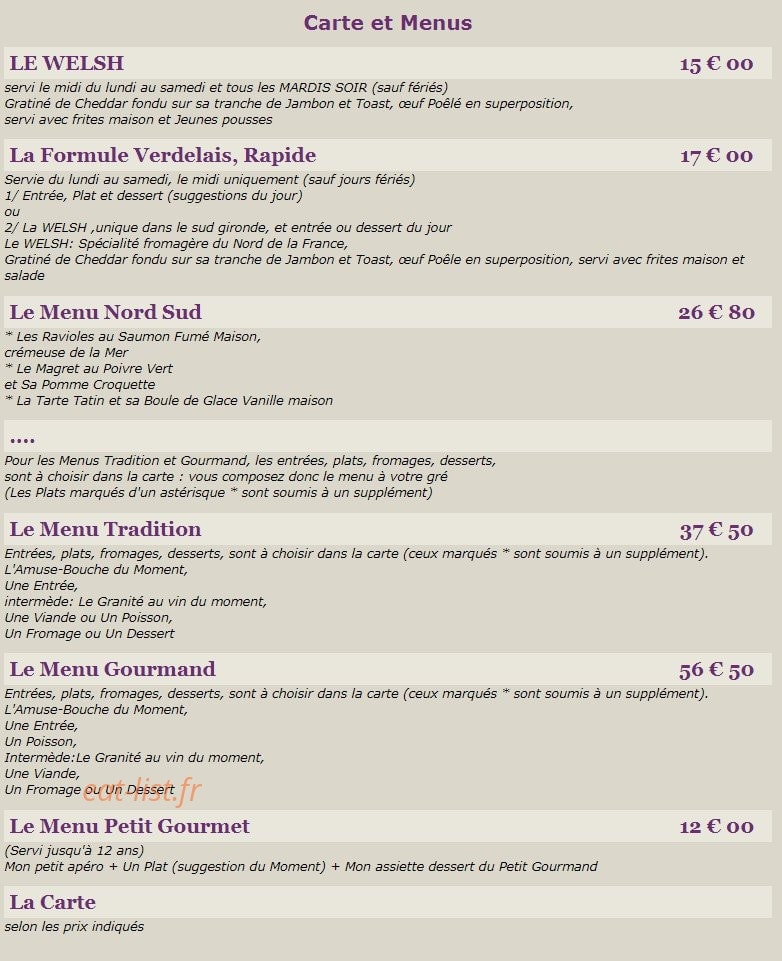Le Nord Sud — carte page 1