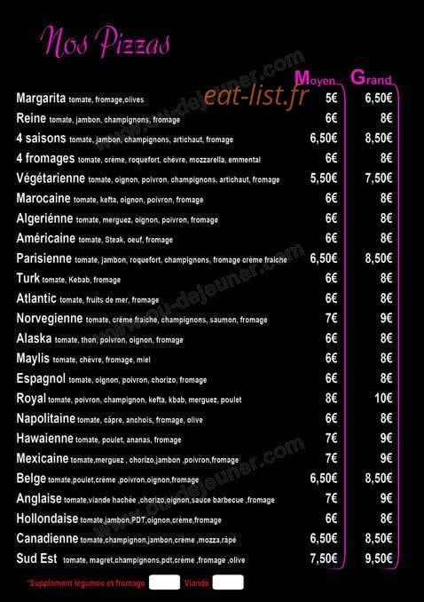 Chez panini — carte page 4
