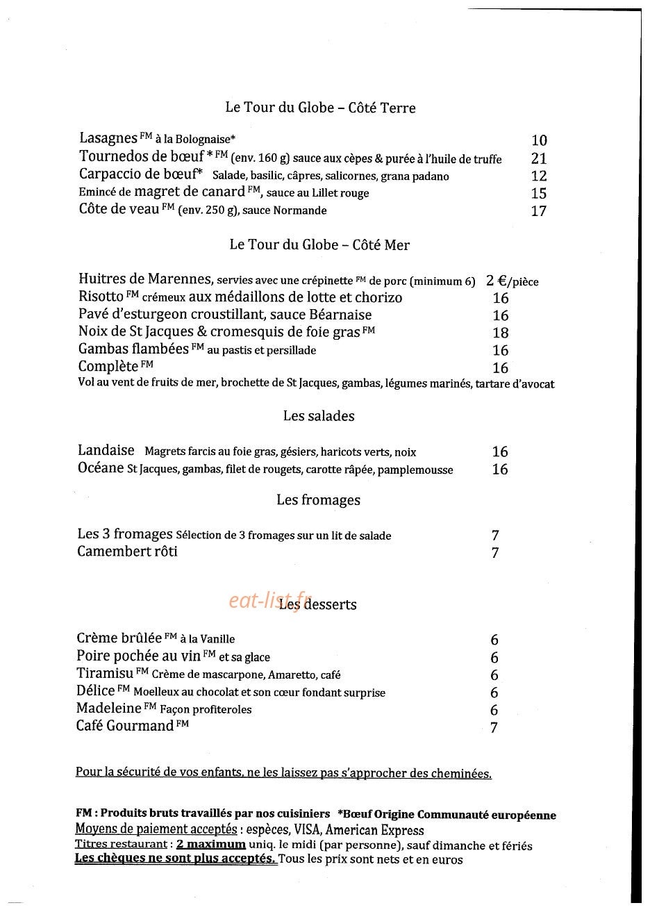 Cosy Tourny — carte page 2