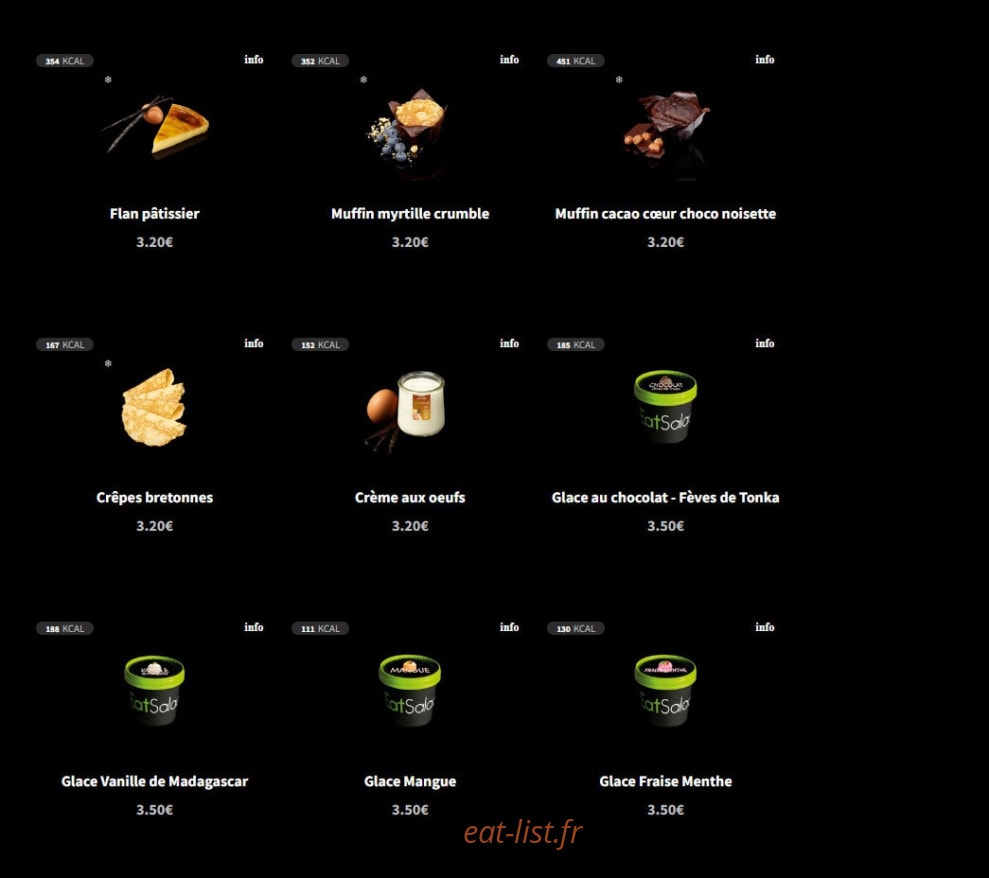 Eat Salad — carte page 11