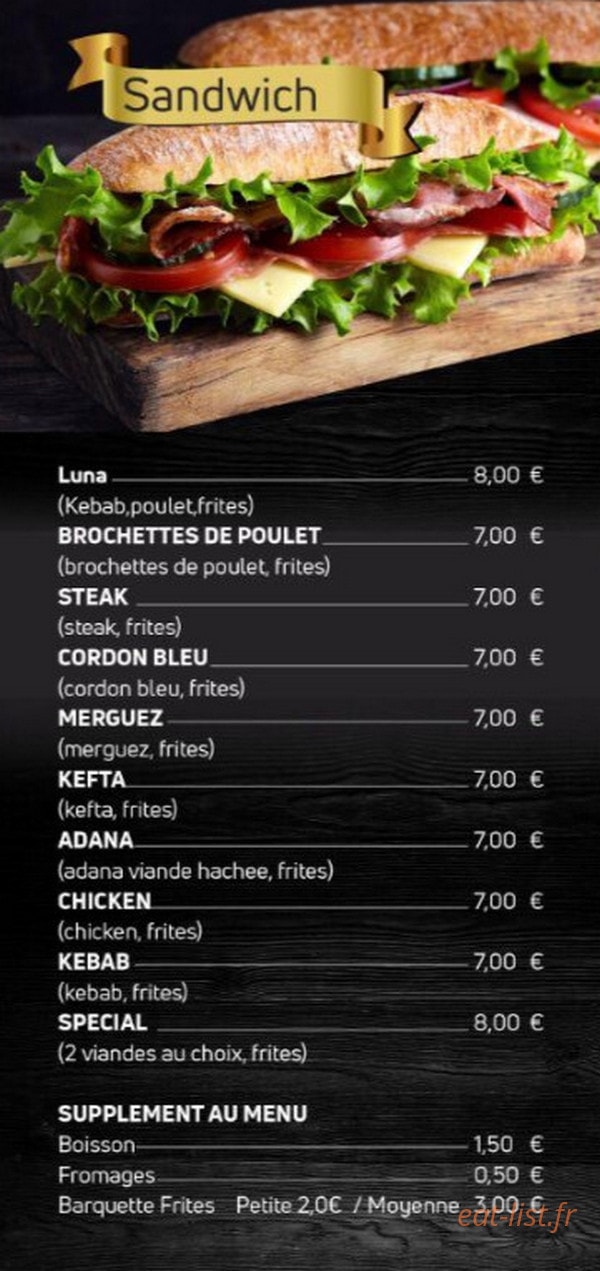 istanbul food — carte page 3