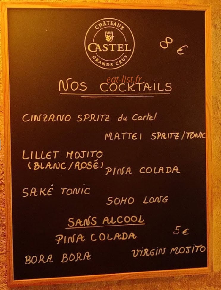 Le Cartel — carte page 1
