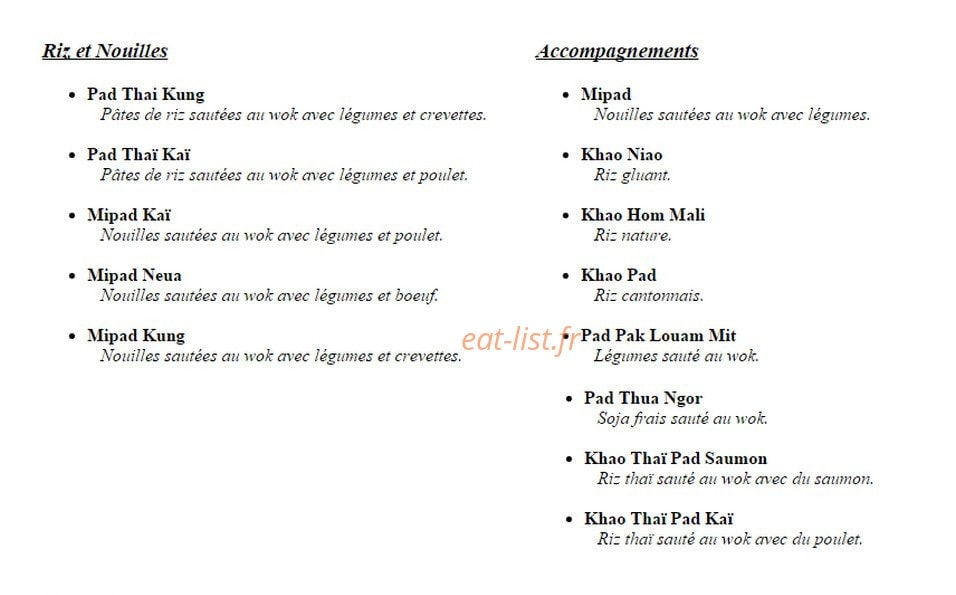 Le Phuket — carte page 4