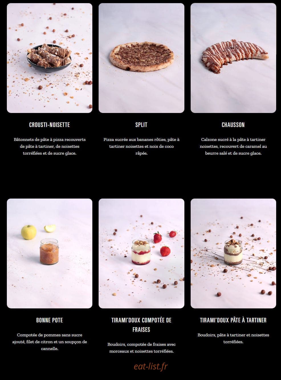 Pizza Cosy — carte page 6