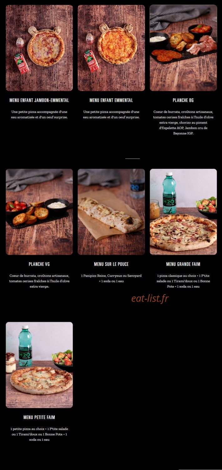 Pizza Cosy — carte page 5