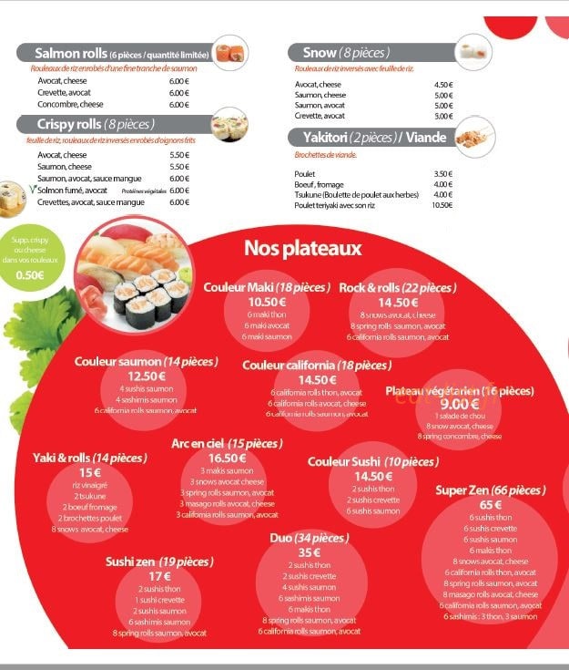 Couleur sushi — carte page 1