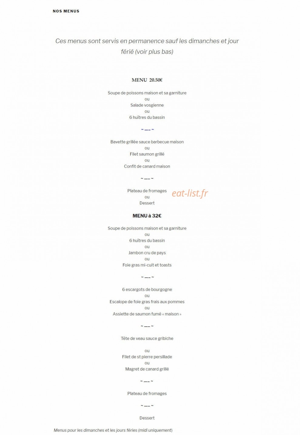 L'Etoile — carte page 3
