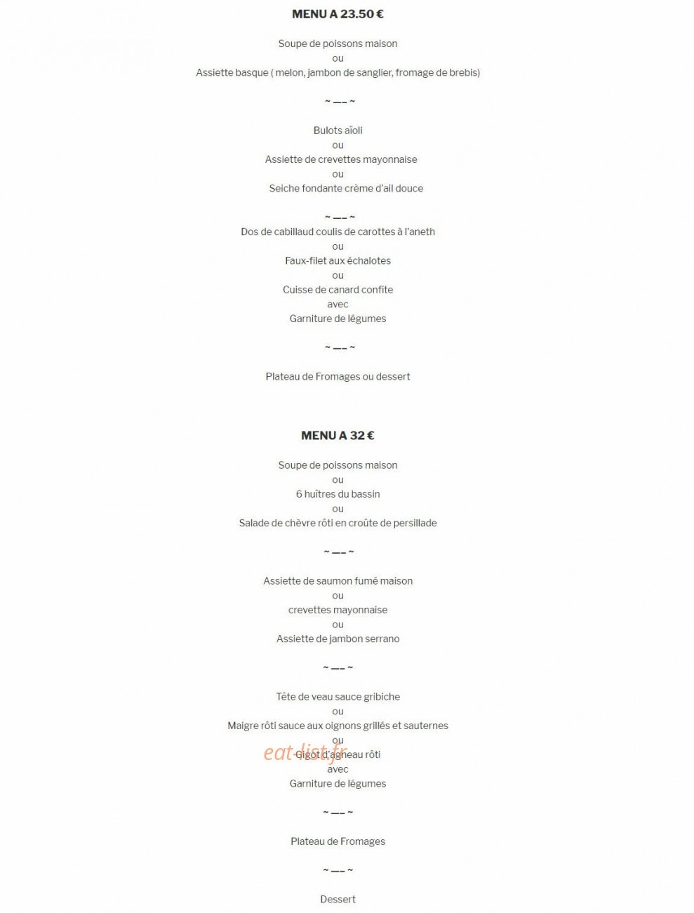 L'Etoile — carte page 4