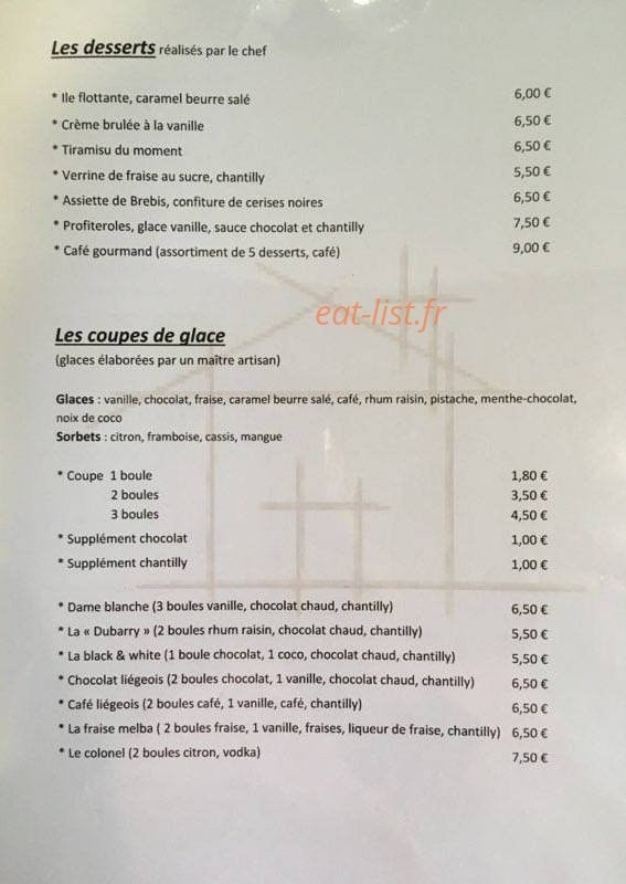 La Maison — carte page 3