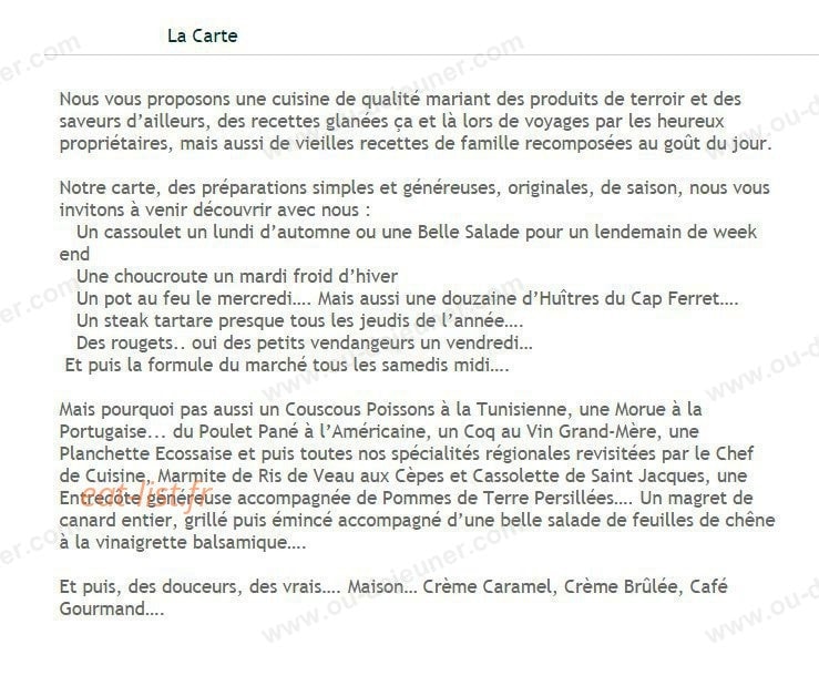Le Marchal — carte page 1