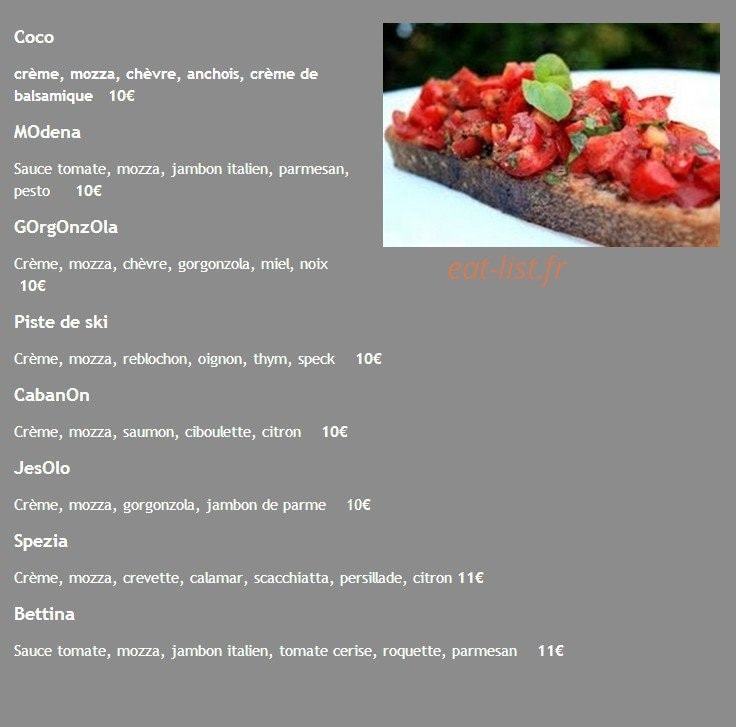 Basilic — carte page 1