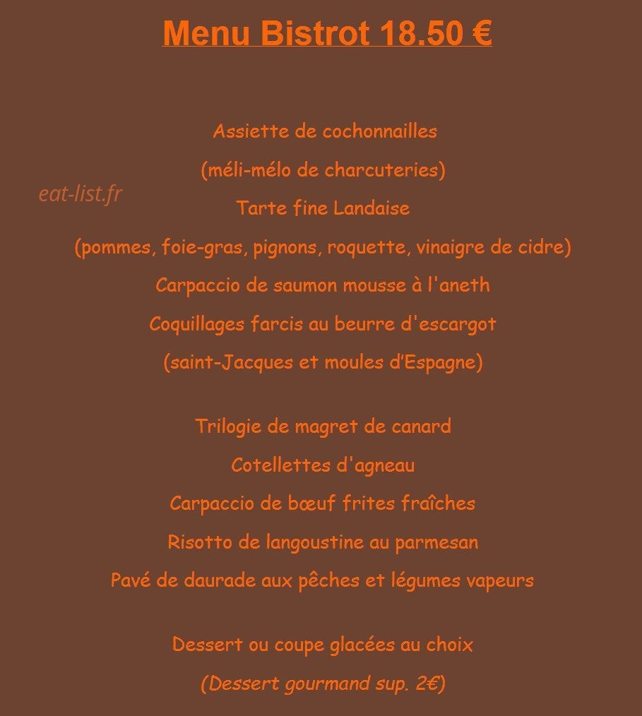 Le Juliano — carte page 6