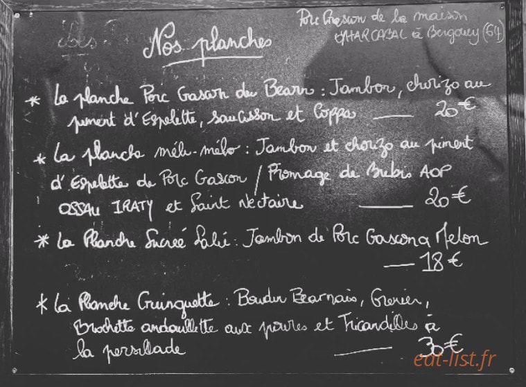 Chez Mémé — carte page 2