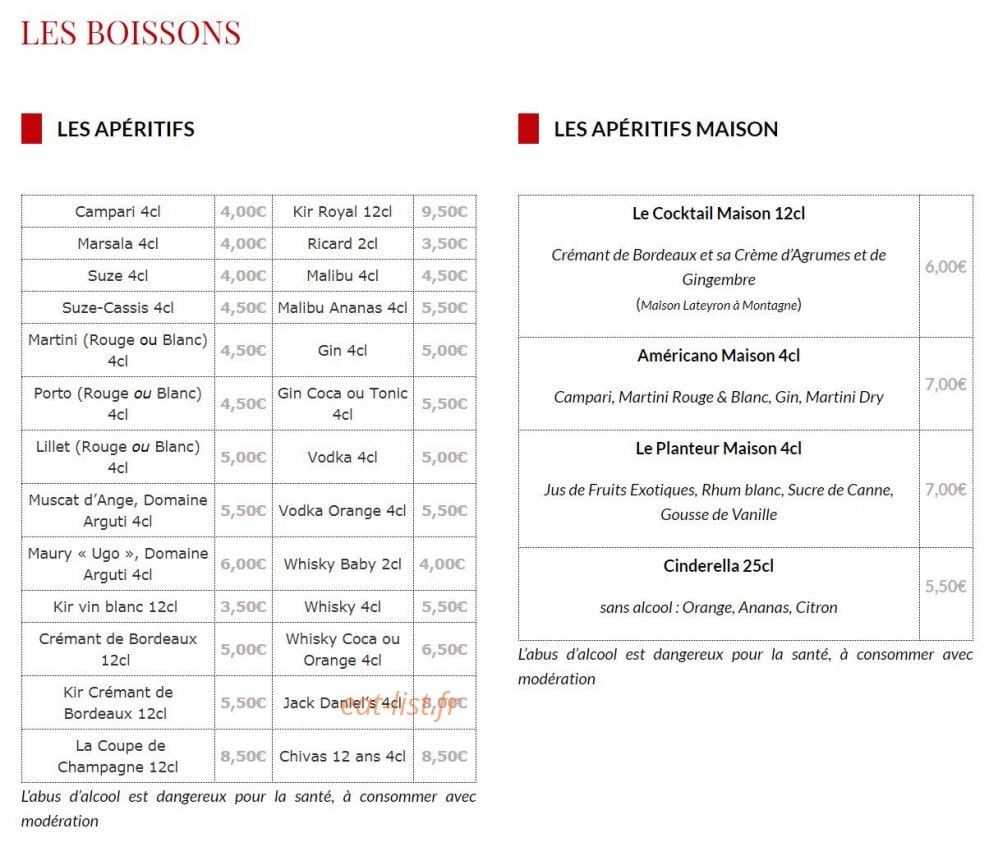 Les Marronniers — carte page 4