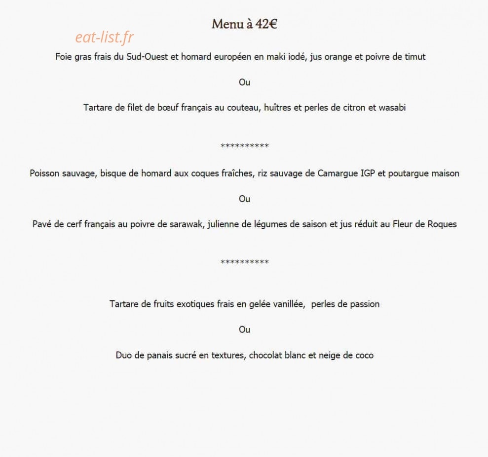 Chateau Fleur De Roques — carte page 2