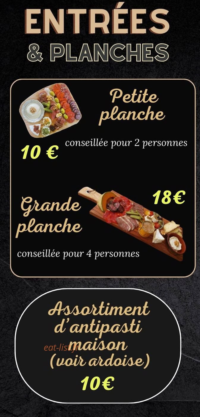 Au Moulin de Monpoisson — carte page 2