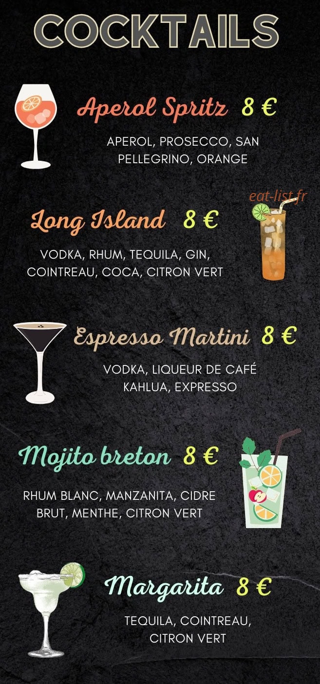 Au Moulin de Monpoisson — carte page 9