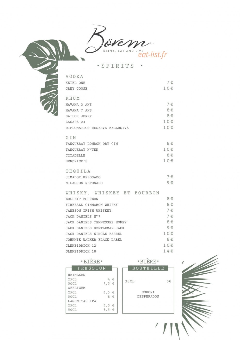 Bövem — carte page 11