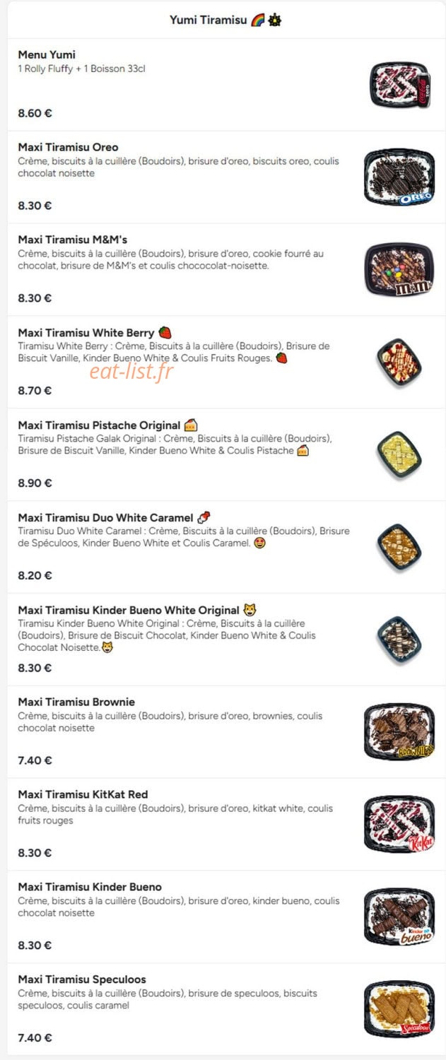 Brunchy — carte page 1
