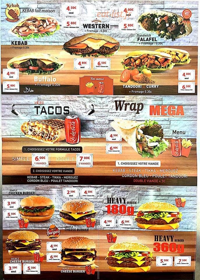 Campus Food — carte page 2