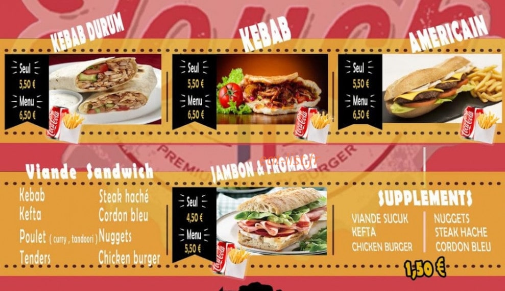 La French Touch — carte page 1