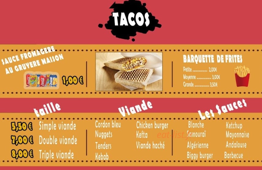 La French Touch — carte page 2