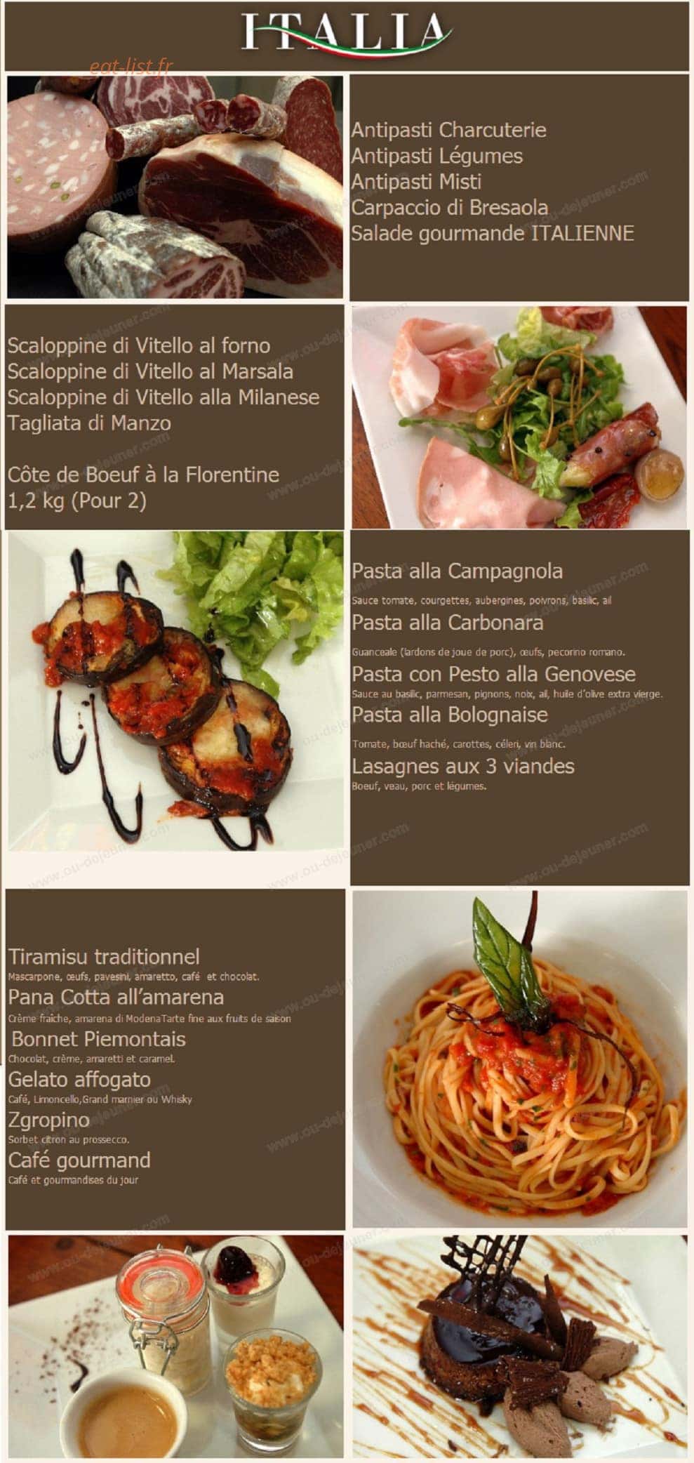 La Tavola Da Vinci — carte page 3