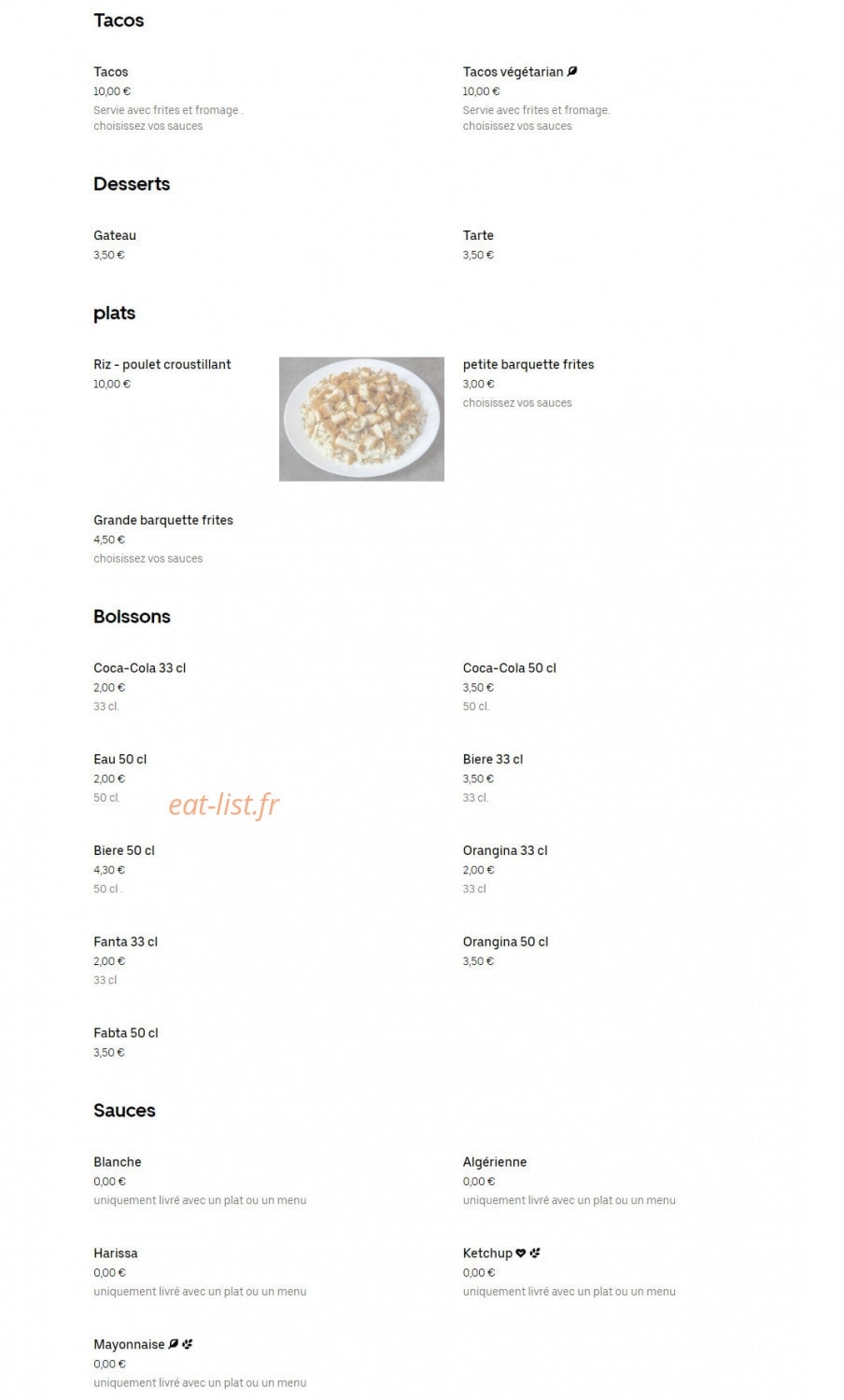 Le RDV — carte page 2