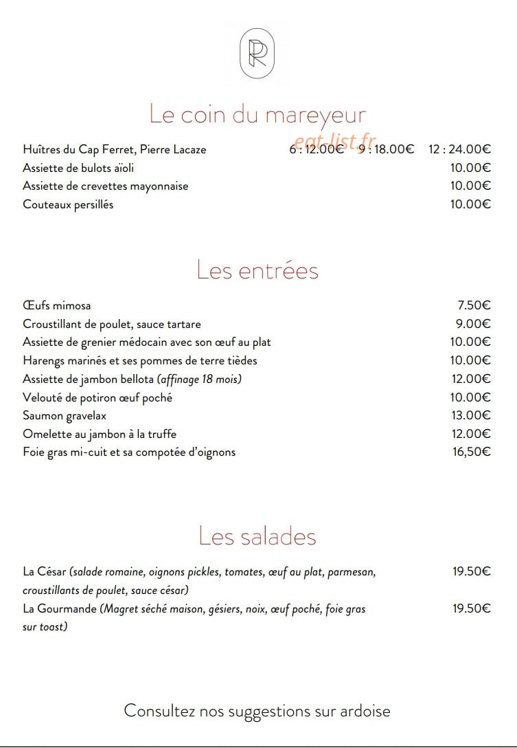 Le République — carte page 1