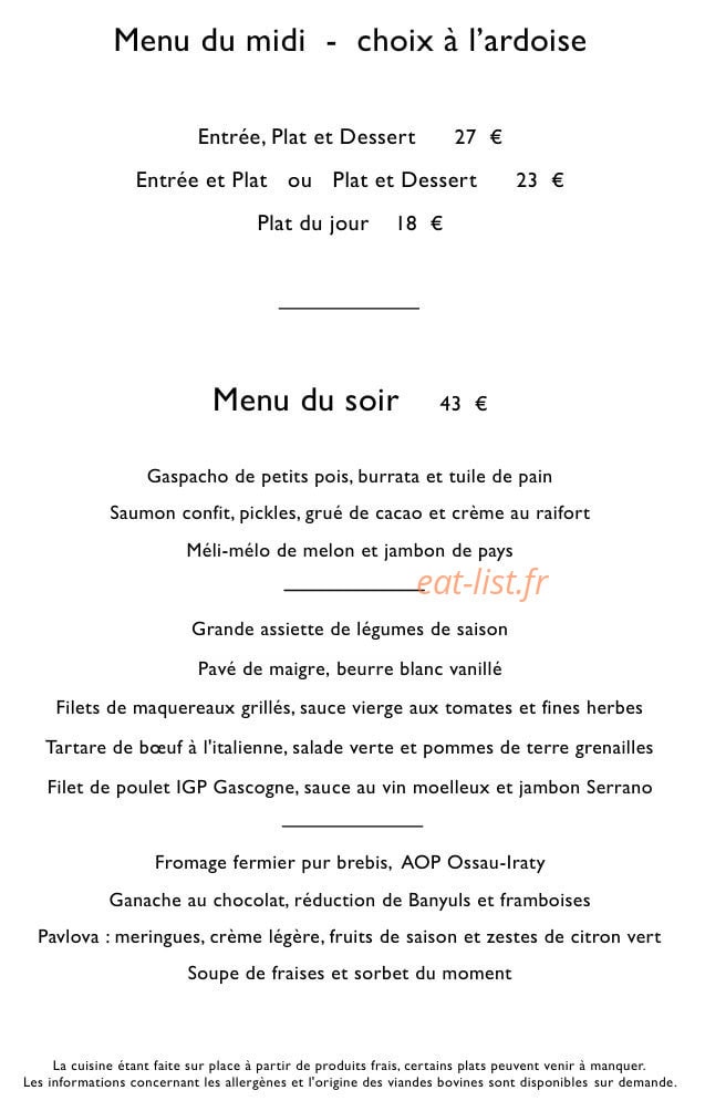 Le Serpolet — carte page 2