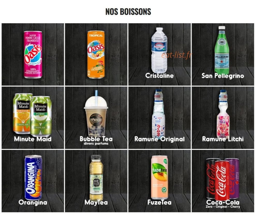 Nobi Nobi Pessac — carte page 5