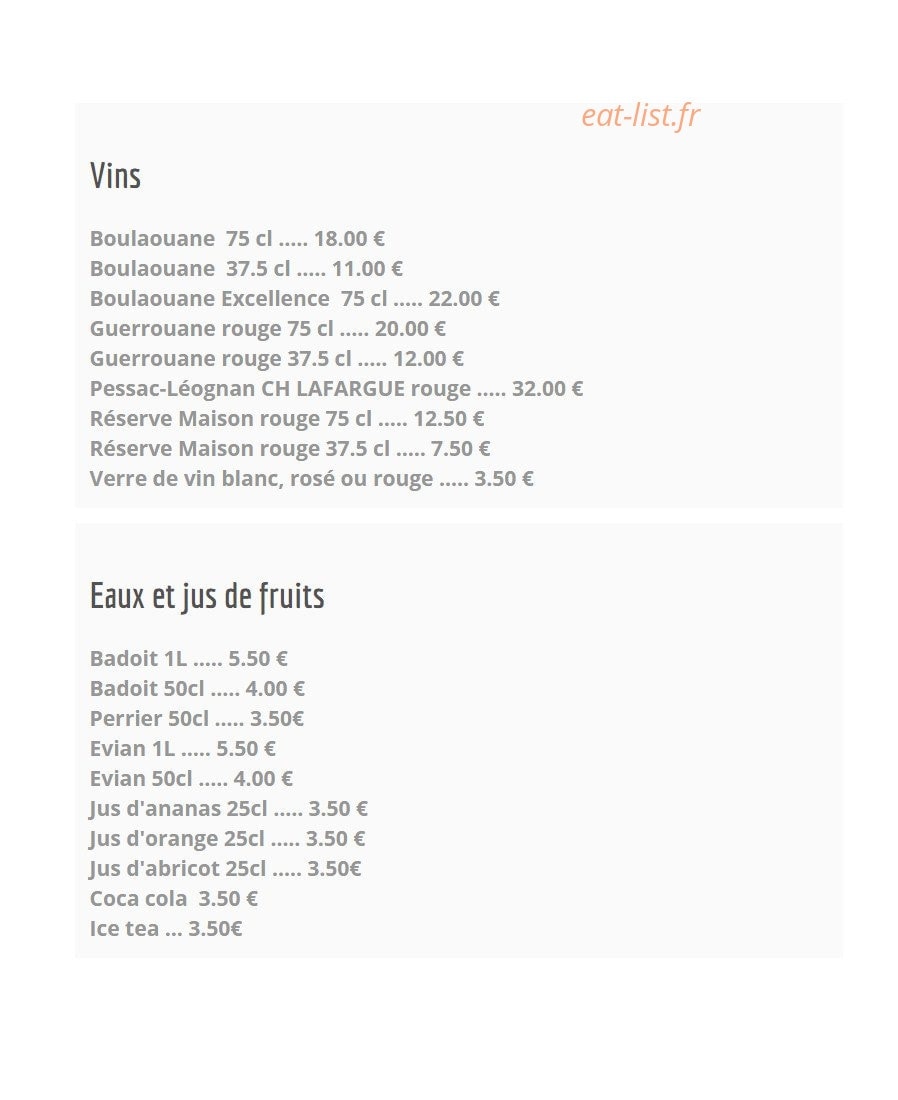 Ô Sésame — carte page 6