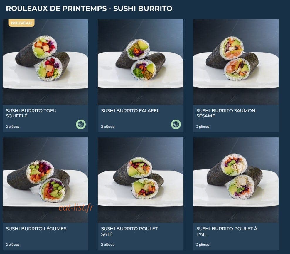 Taobento — carte page 9