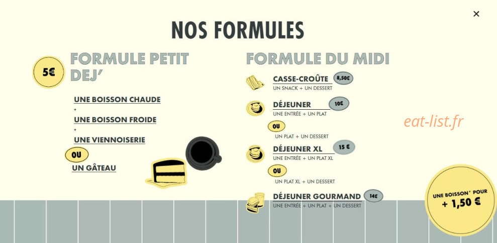 Déjours cantine — carte page 1
