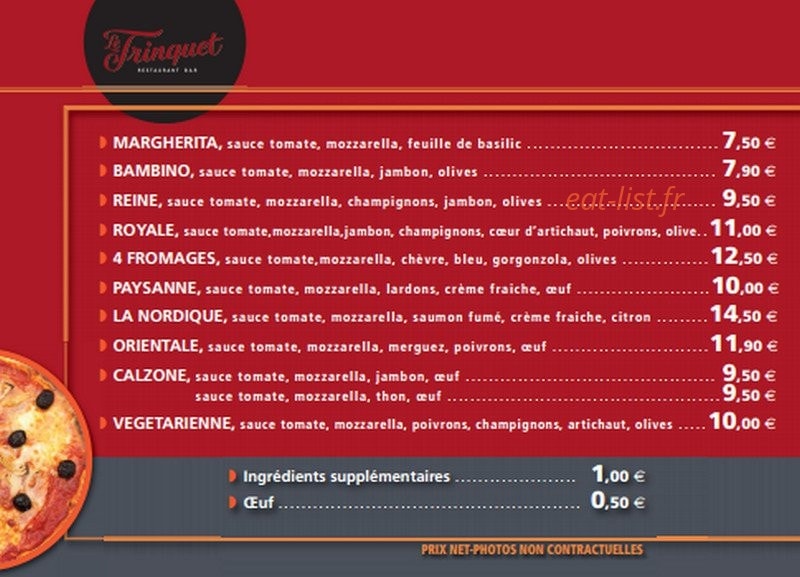 Le Trinquet — carte page 2