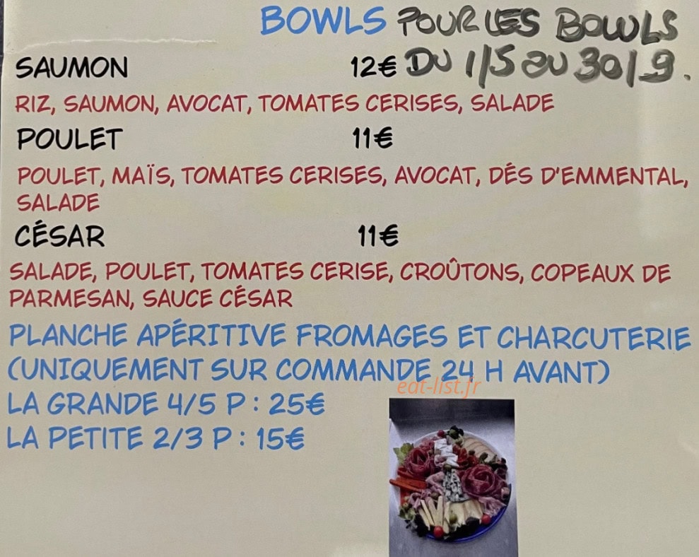 Lili pizza — carte page 5