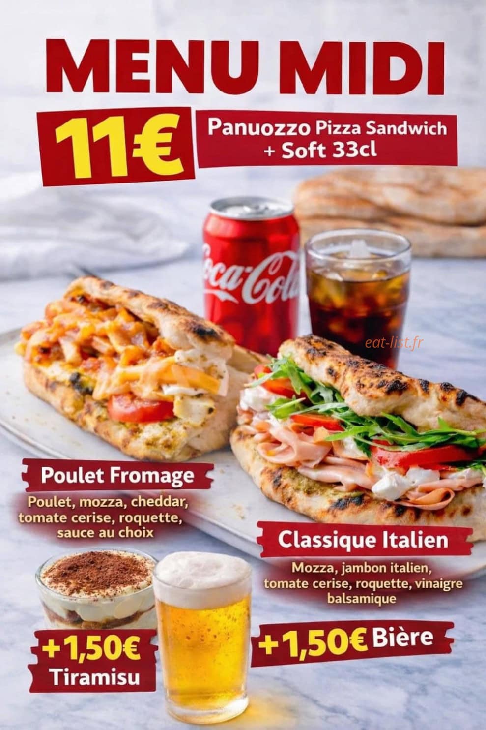 Lili pizza — carte page 6