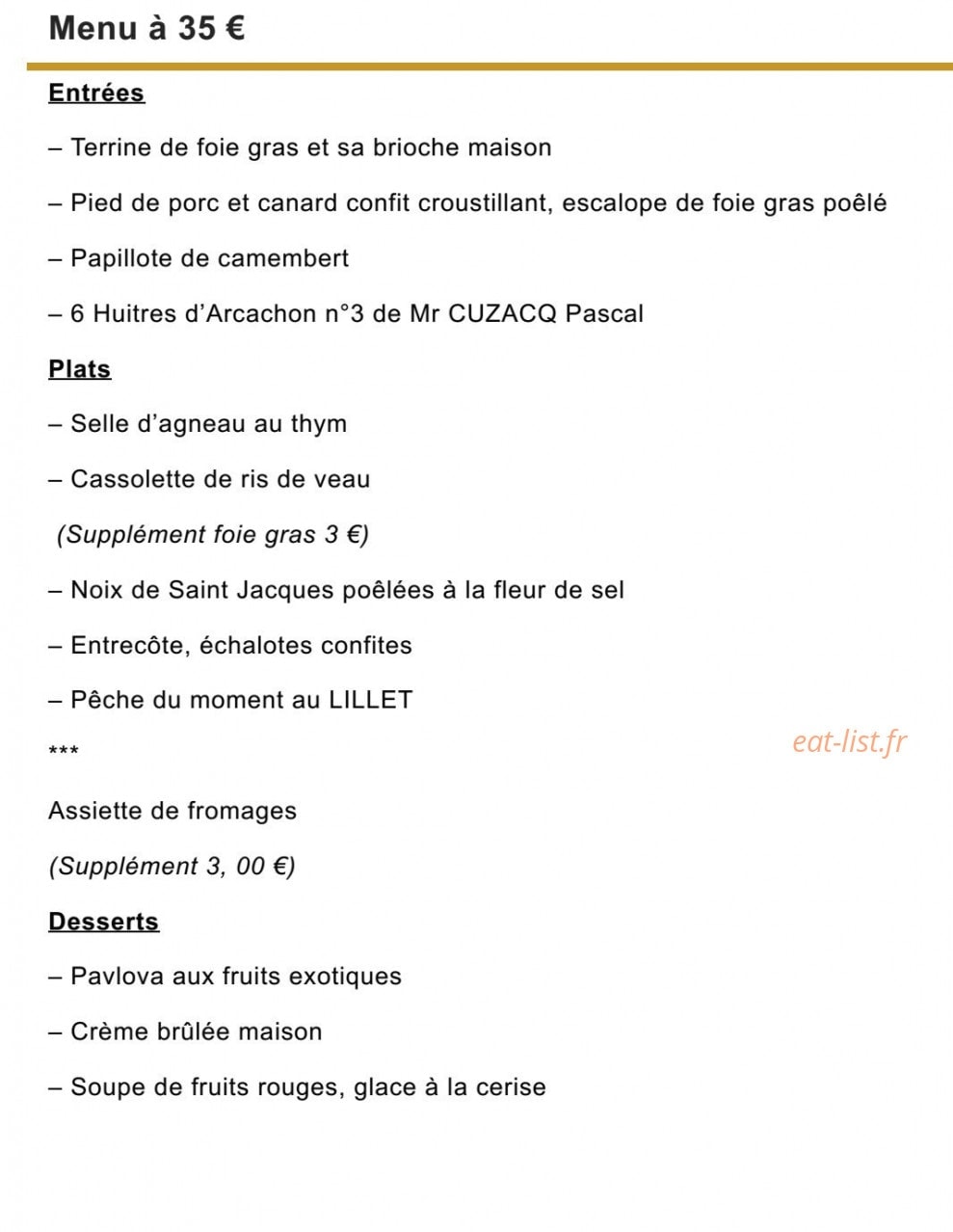 Le luma — carte page 2