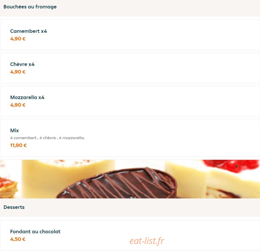 Don Pizza — carte page 7