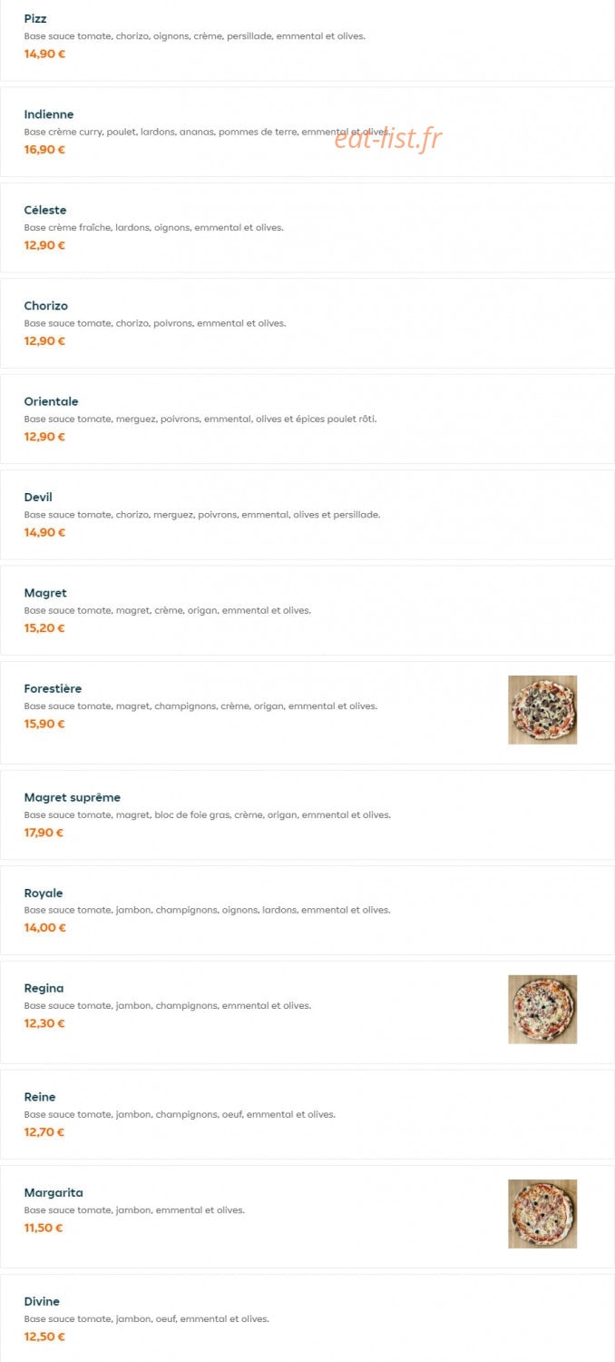 Don Pizza — carte page 2