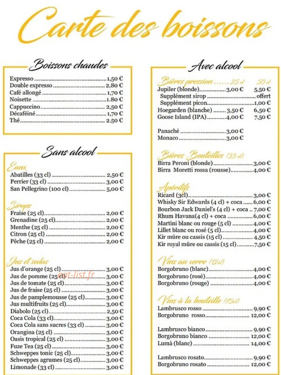 Passione Caffè — carte page 4