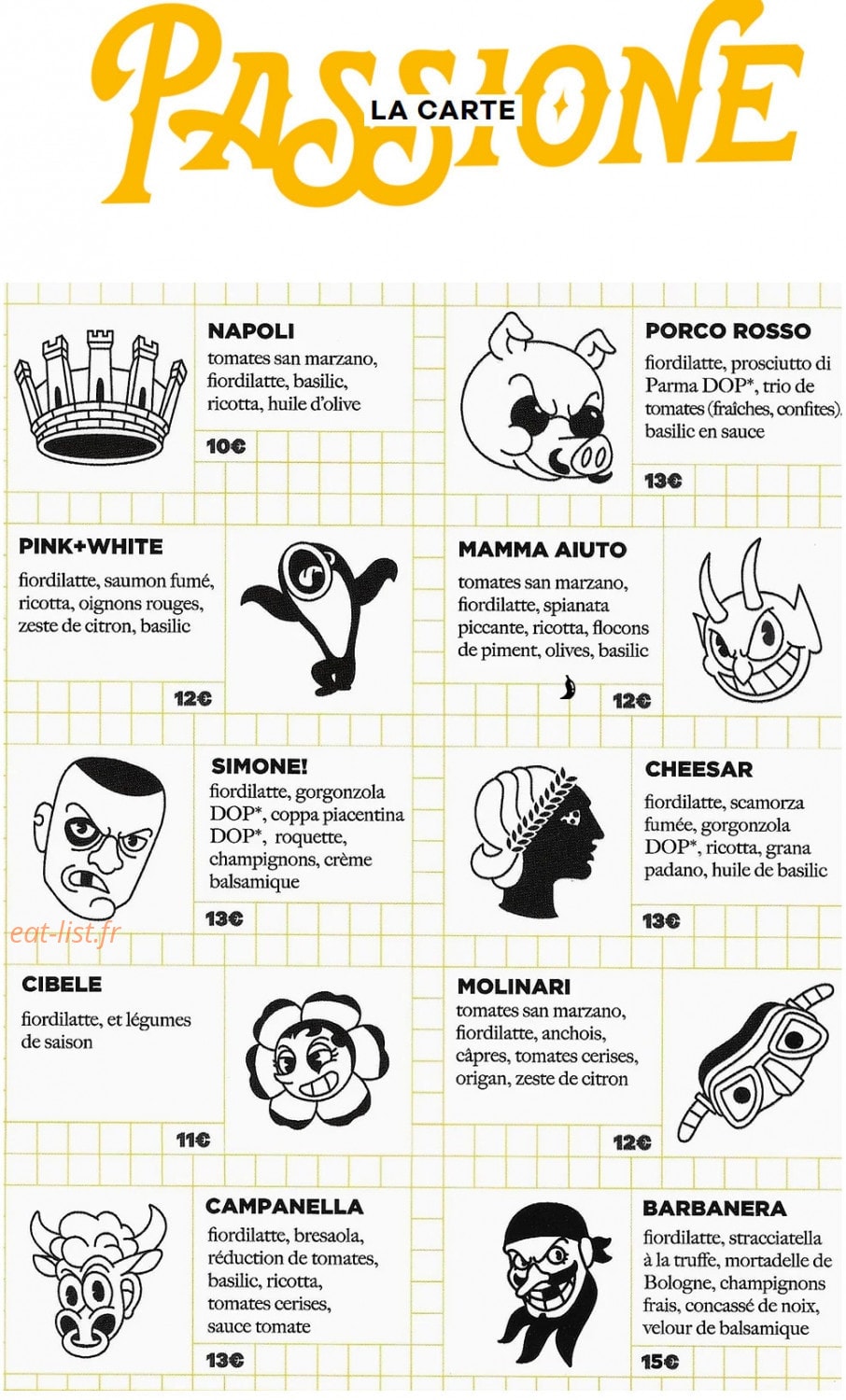 Passione Caffè — carte page 3