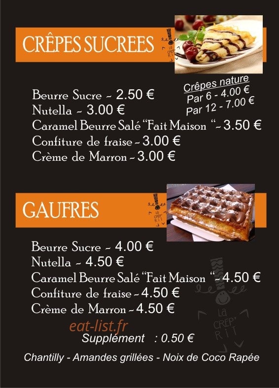 La Crêp'rit — carte page 3