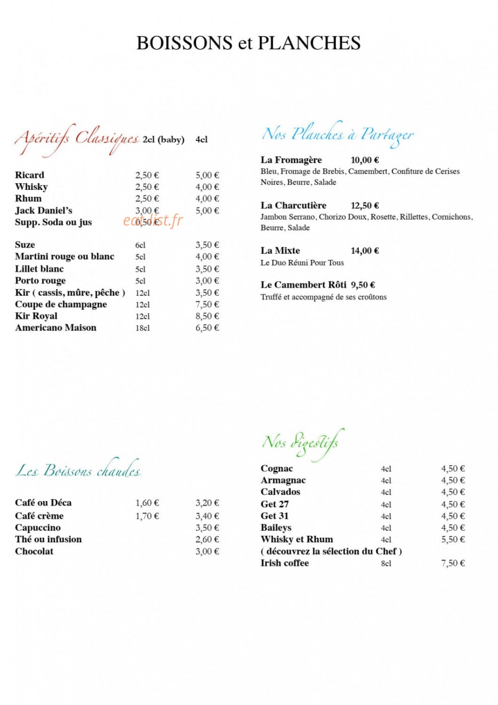 Le Cercle — carte page 8